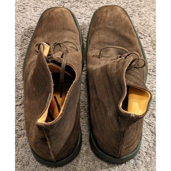 Camper Waxed Suede Brown Chukka Ankle Boots Brown EU 43 / USA 10 - Picture 5 of 8